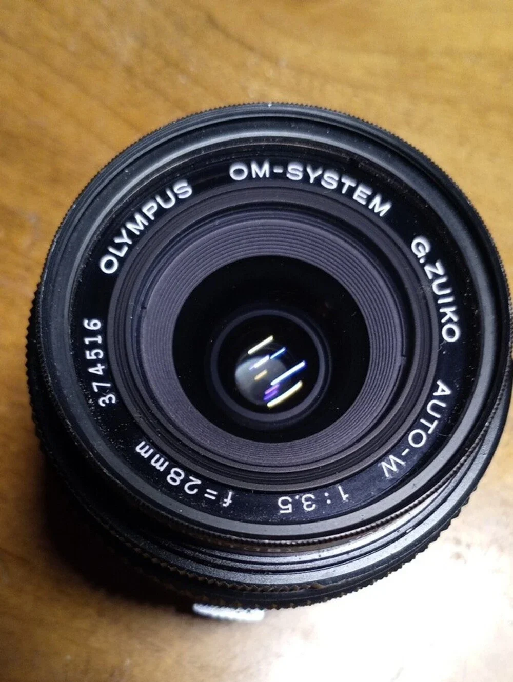 Olympus G.Zuiko 28mm f/3.5 Wide-Angle Lens in Black